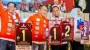 Pilgub Sulsel 2024 Pasangan Danny-Azhar Nomor Urut 1 Sudirman-Fatma 2