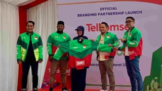 Telkomsel Gandeng Grab, 2.200 Driver di Empat Kota Sulawesi Gunakan Atribut Branding
